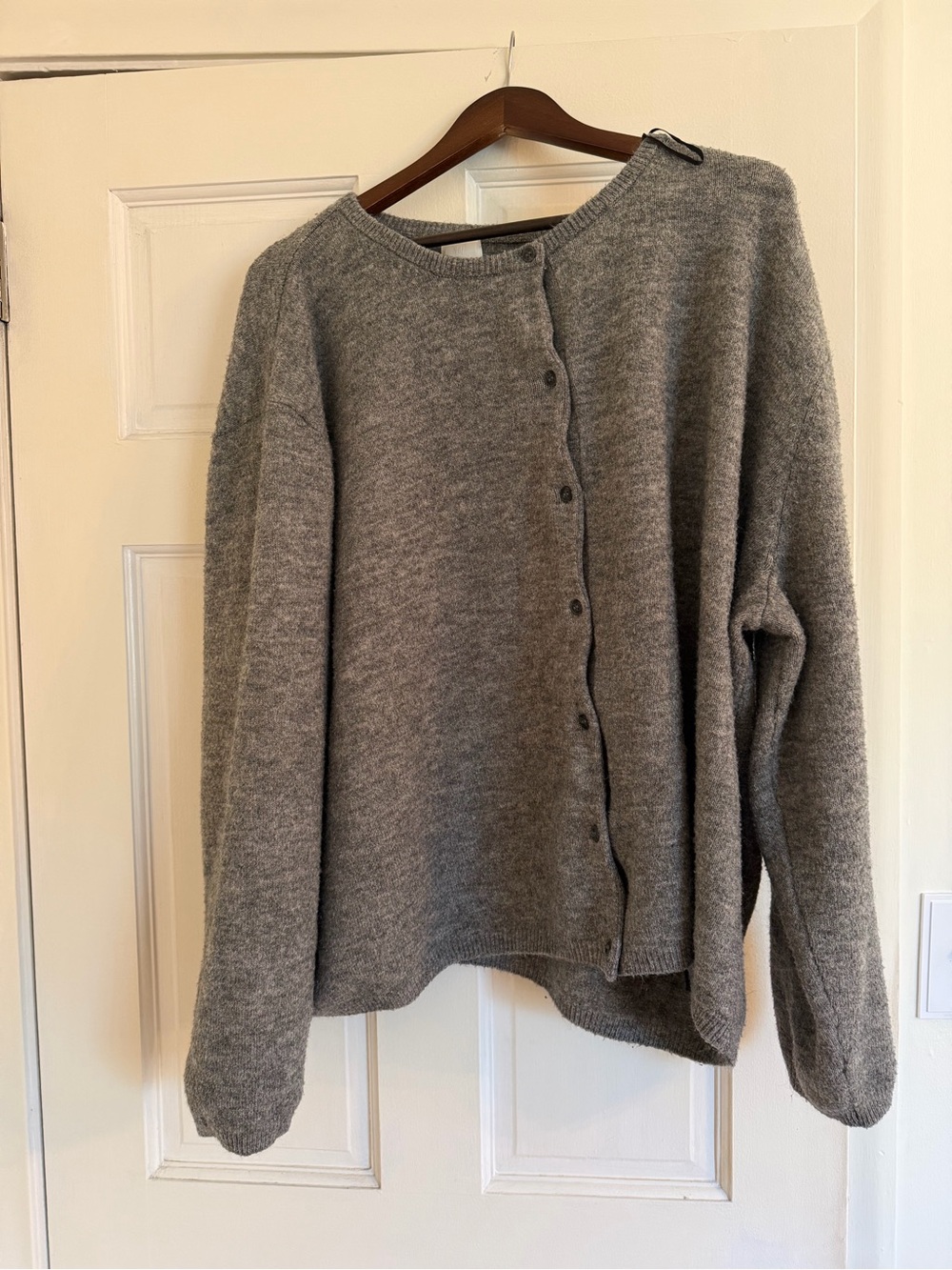 H&M Gray Button-Front Women's Cardigan